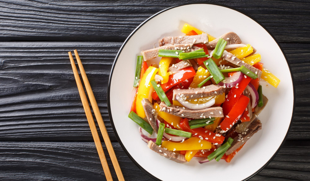 Салат По-КИТАЙСКИ с языком 1кг