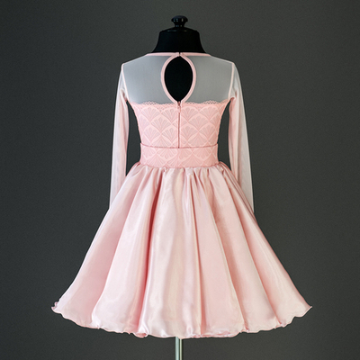 Amelia 10-01-01-C Пышное платье для спортивных бальных танцев