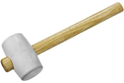 Белая резиновая киянка ЗУБР 230г 20511-230_z02