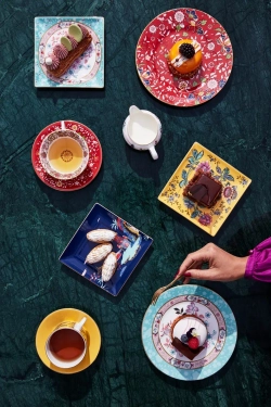 Wedgwood Набор из 4 тарелок для завтрака Wonderlust 20 см