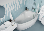 Акриловая ванна Vagnerplast AVONA 150x90 left