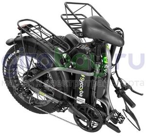 Электровелосипед Syccyba F11 Pro (48V/20Ah) - Серый обод фото №14