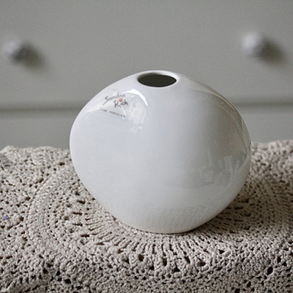 Ваза кашпо Стоун Sandra Rich, 14 х 8 х 12 см.