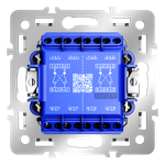Механизм перекрестного переключателя двухклавишного 10А, S70