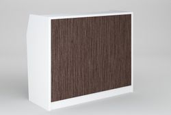 Стойка администратора DESK с тумбой на колесах