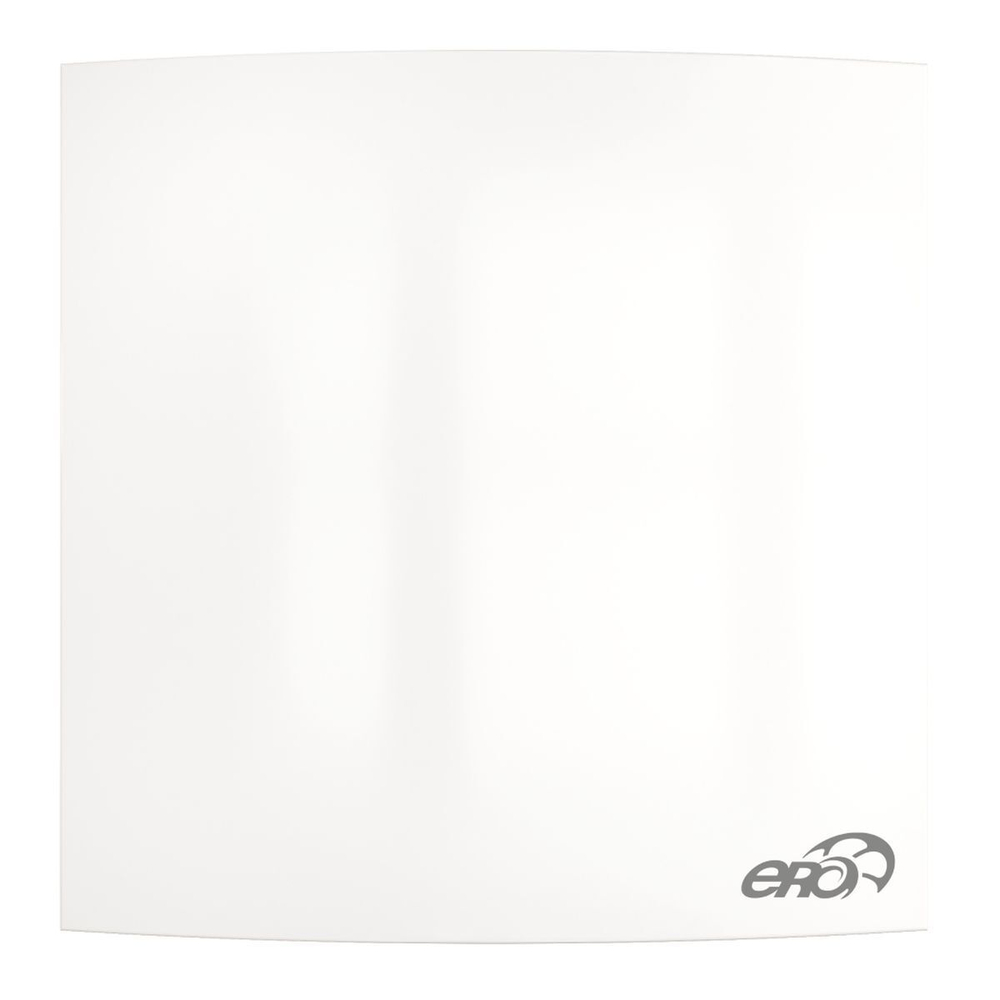 Вентилятор вытяжной настен, Эра, d100 мм, 14 Вт, 90 м3/ч, Quadro 4