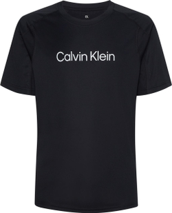 Мужская теннисная футболка Calvin Klein SS T-shirt - black