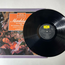 Винтажная виниловая пластинка LP Mendelssohn Мендельсон, London Symphony Orchestra, Gabriel Chmura, Ouverturen Mit Ein Sommernachtstraum Op. 21 (Германия 1984)
