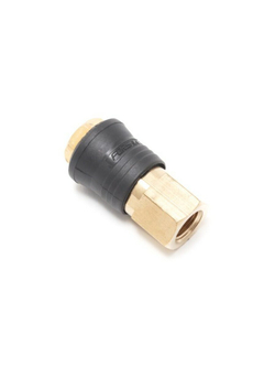 Быстроразъем пневматический с клапаном, внутренняя резьба 3/8''(ONE TOUCH) Forsage F-SE6-3SF