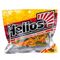 Твистер Credo Four Tail 3,35'/8,5 см Pepper Green & Orange 10шт. (HS-20-018) Helios