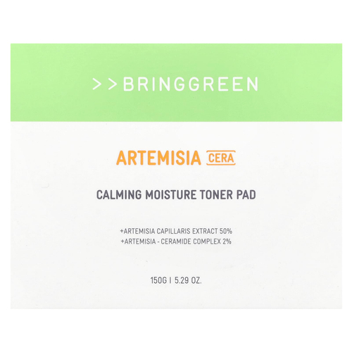 Bringgreen, Artemisia Cera, увлажняющая и успокаивающая губка, 150 г (5,29 унции)