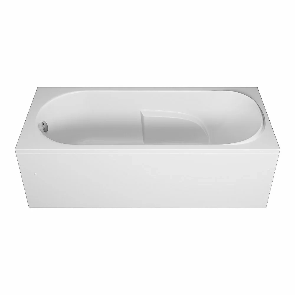 Ванна акриловая Vincea VBT-2A170-LG 170x75 белая с ножками