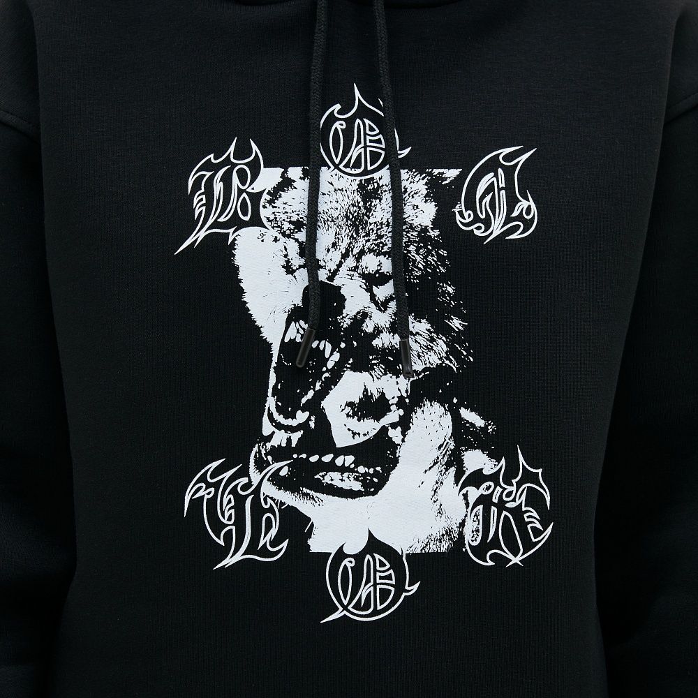 Худи Волчок Стая черный