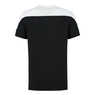 Мужское теннисное поло K-Swiss Hypercourt Block Crew 3 T-Shirt Men - Black, White