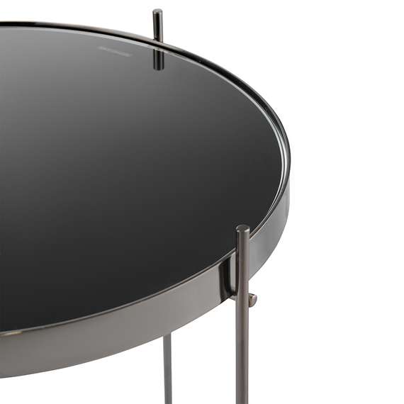 Журнальный столик Josen, Ø43 см, черный