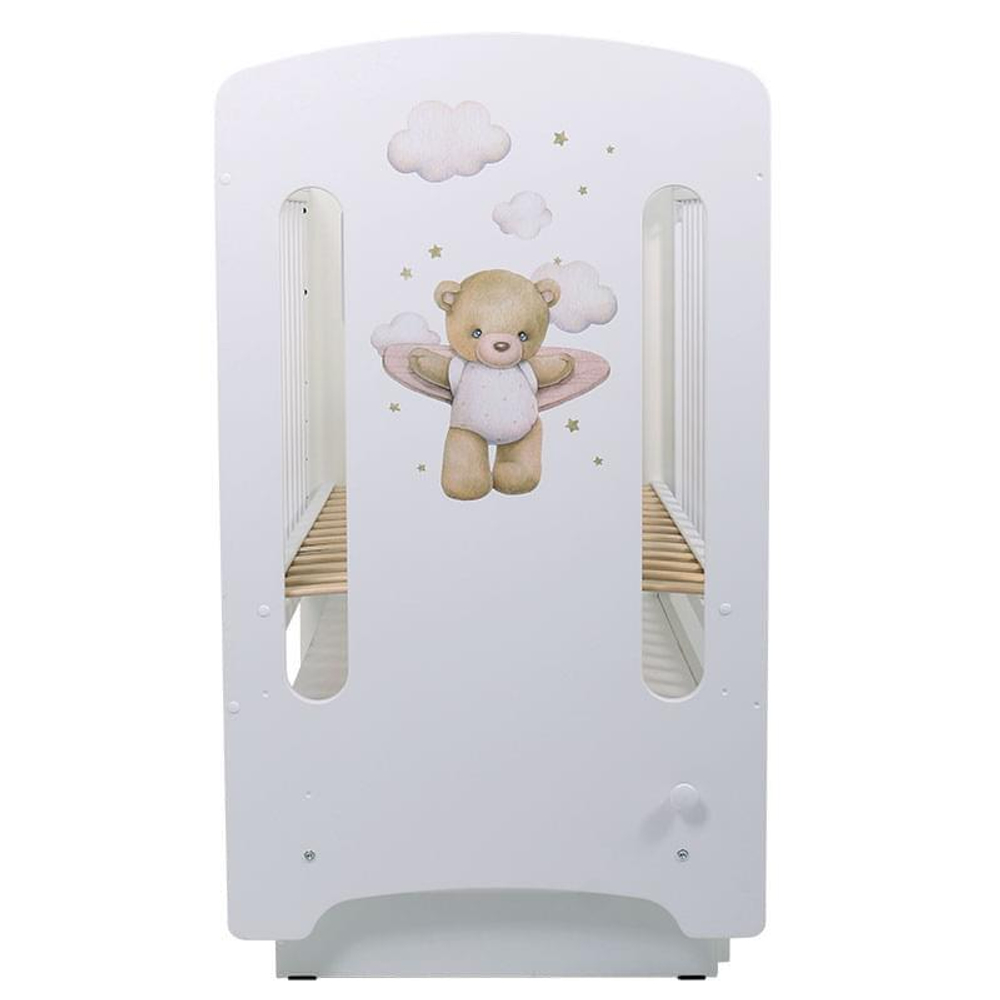 Кровать детская 120*60 "КАРОЛИНА" (арт.79) МДФ пп маят/ящ "Лучик"