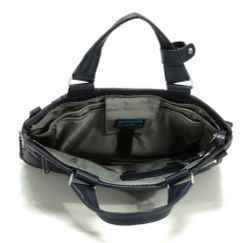 Сумка мужская Piquadro Link синий кожа и ткань (CA1618LK/BLU2)