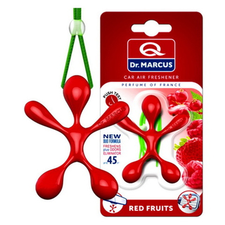 Ароматизатор-игрушка Dr Marcus Lucky Top - Red Fruits/Малина и ежевика DM664box