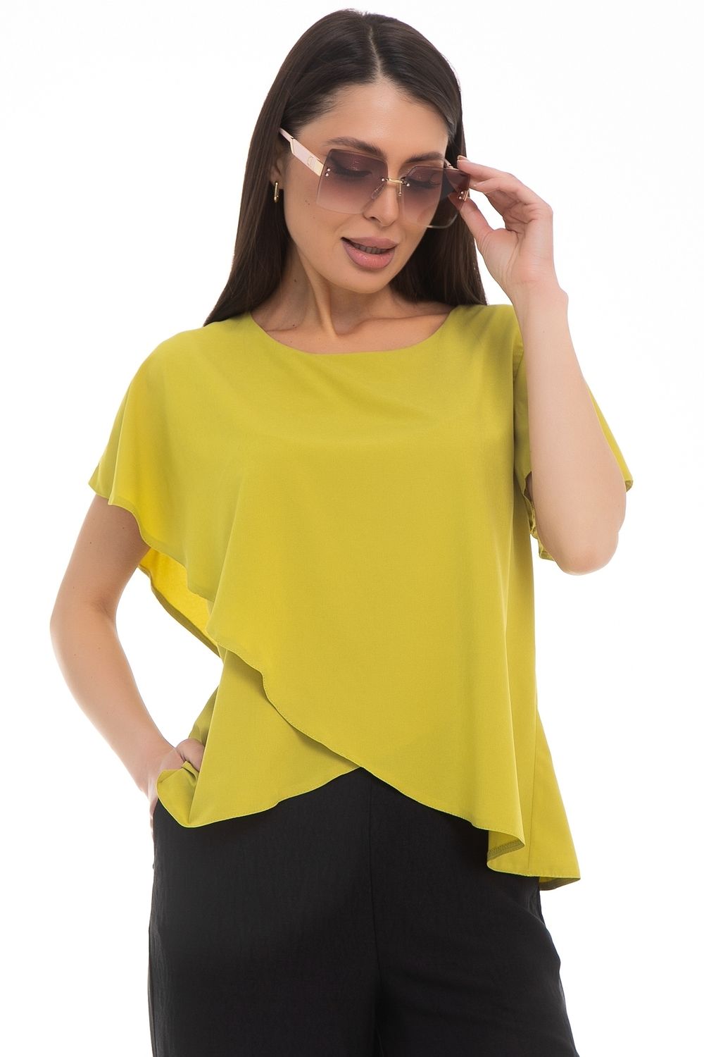 Блуза Яркое лето (лайм) Diolche