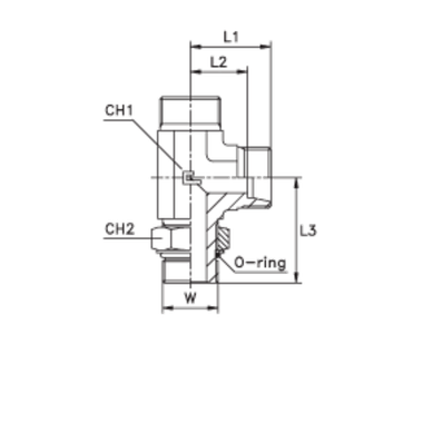Штуцер FRLA DS38 UNF 1.7/8 (корпус)
