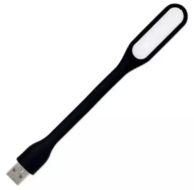 LED лампа для клавиатуры TESTIFIC, Светодиодный USB светильник для ноутбука, USB ночник 2 шт., черный