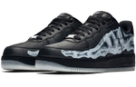 Кроссовки Nike Air Force 1 Skeleton 'Black On Black'