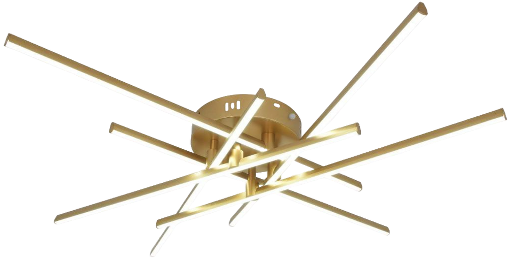 Потолочная светодиодная люстра Mirastyle XL-60187/6S GD