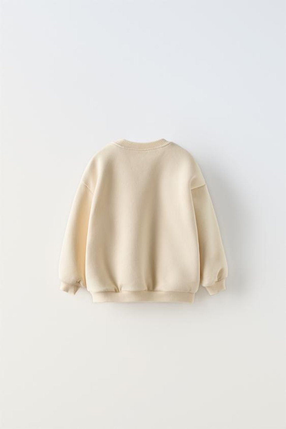 ZARA ТОЛСТОВКА «БАБОЧКА» ИЗ ПОЛУПРОЗРАЧНОЙ ТКАНИ, ЭКРЮ