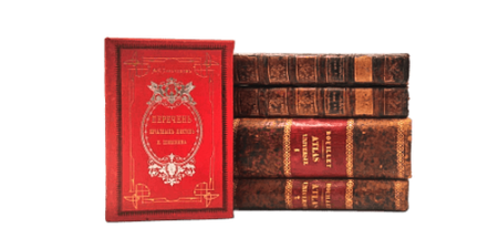 <span style="font-family: 'PT Serif', serif; letter-spacing: 0.1em; font-weight: bold; display: block; margin-bottom: 4px;">БИБЛИОТЕКА ВНЕ ВРЕМЕНИ</span> <span style="color:#9d821c; font-size:14px; font-style:italic; font-family: 'PT Serif', serif; letter-spacing: 0;">От антикварных фолиантов до первых изданий</span>