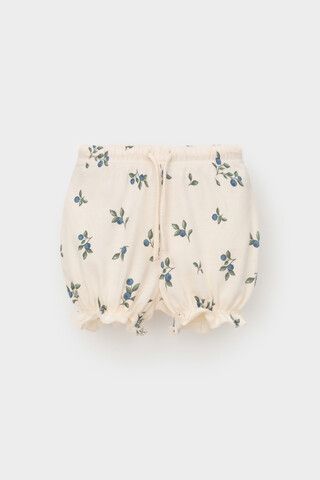 шорты  для девочки  КР 400683/айвори,голубика к561