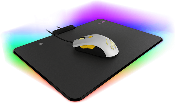 Игровой коврик Genius Mouse Pad GX-P500 USB интерфейс подсветка