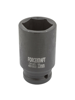 Головка ударная глубокая 3/4'', 33мм (6гр.) FORCEKRAFT FK-46510033