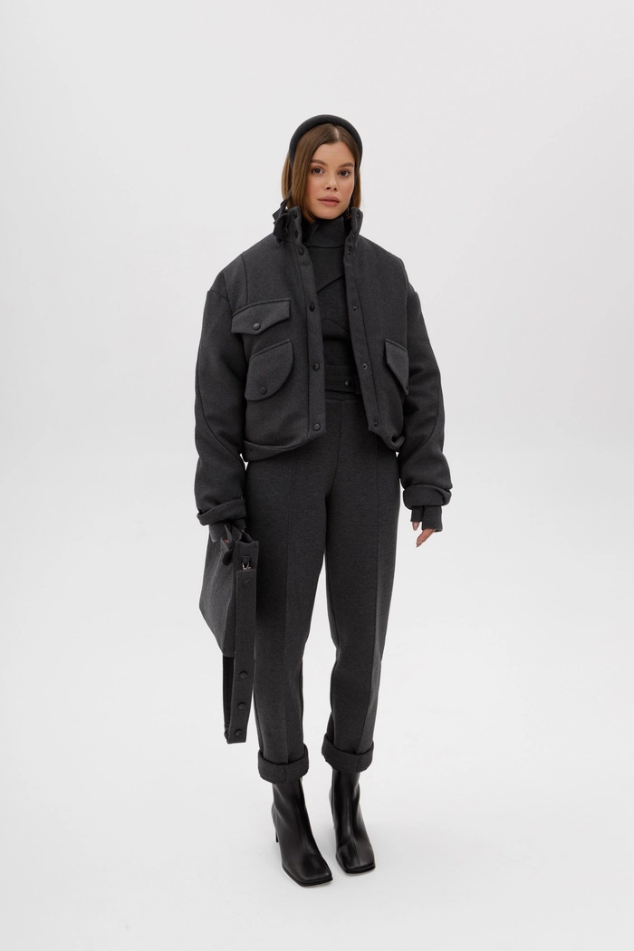 КУРТКА ЛОНД ГРАФИТОВЫЙ