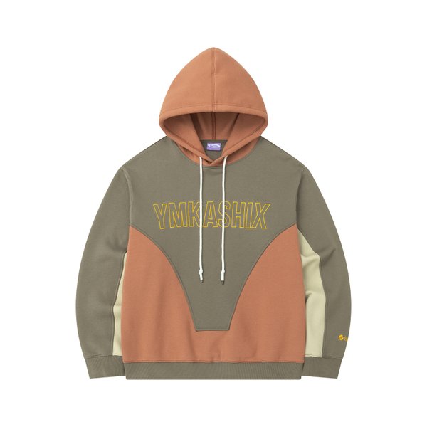 Худи Ymkashix three color block