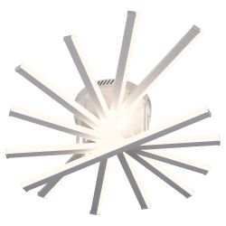 Светильник потолочный светодиодный Rivoli Cordelia 6184-201 LED 120Вт 3000-6000К белый с пультом | Rivoli