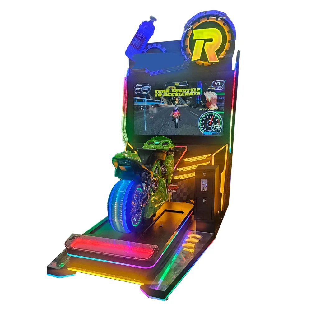 Мото симулятор с видео игрой