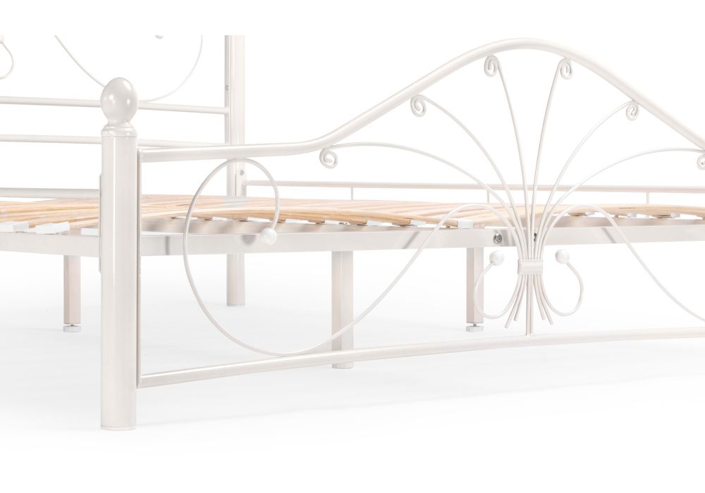 Двуспальная кровать Мэри 2 160х200 белая