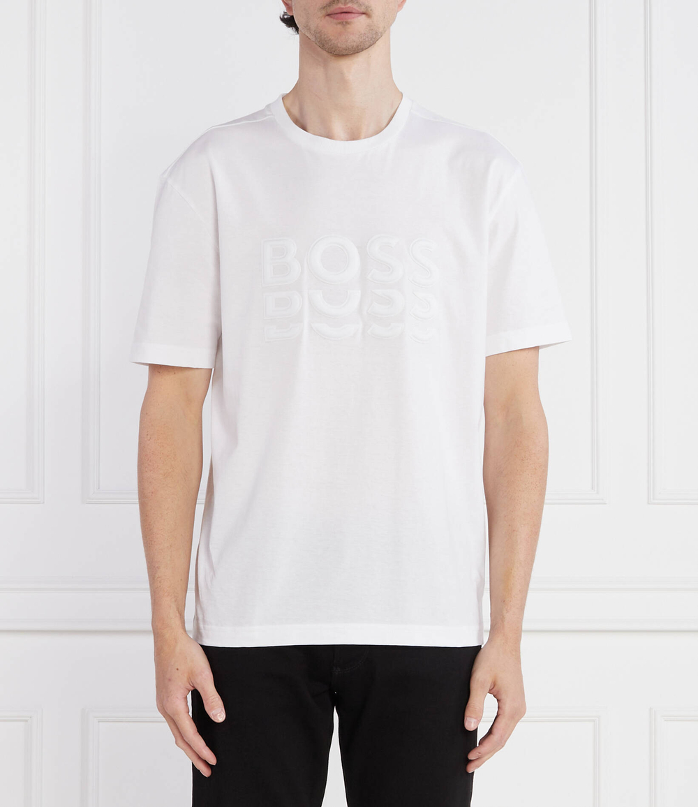 Футболка Tee 3 BOSS GREEN - белый(50495876)