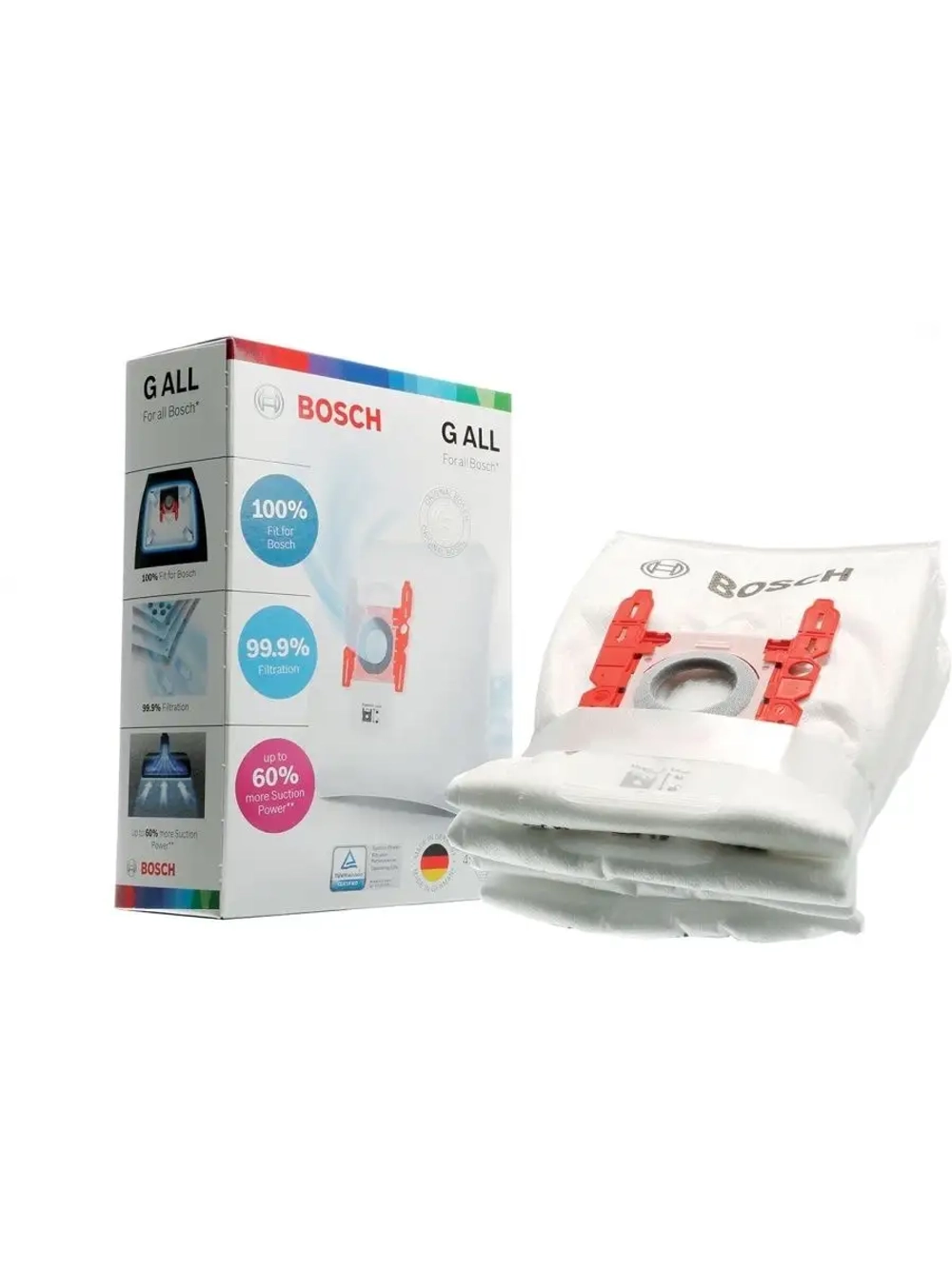 Мешок (пылесборник) для пылесоса 4 шт. тип G 17003048