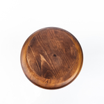 Трехъярусная ваза для фруктов и сладостей (фруктовница) из кедра. V16