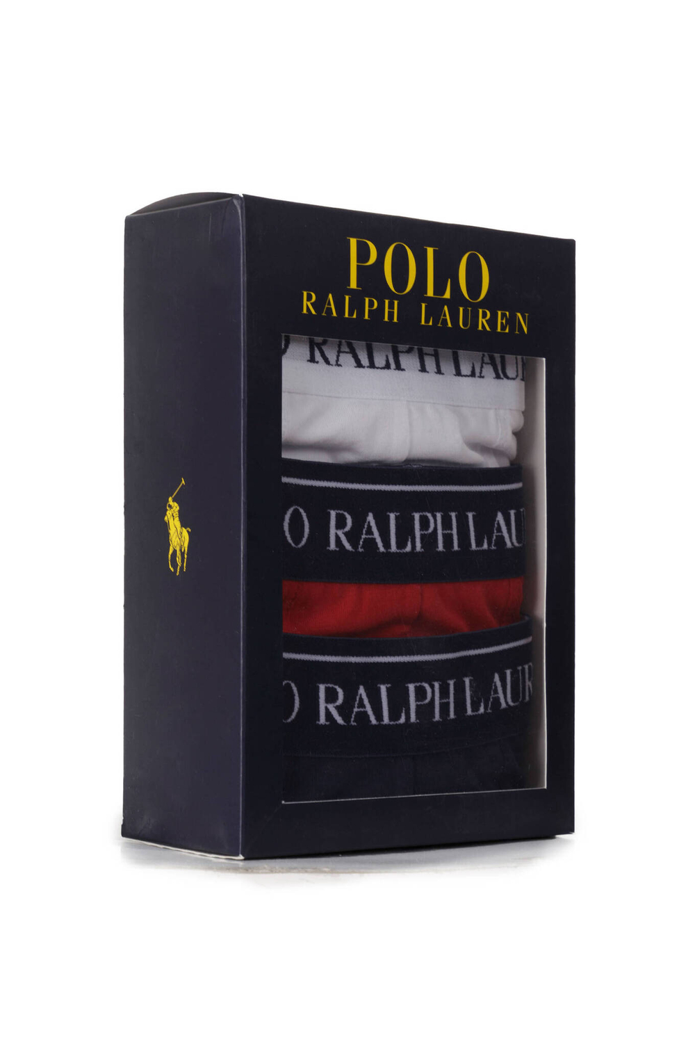 Трусики-боксеры 3шт. POLO RALPH LAUREN - красный(714835885)