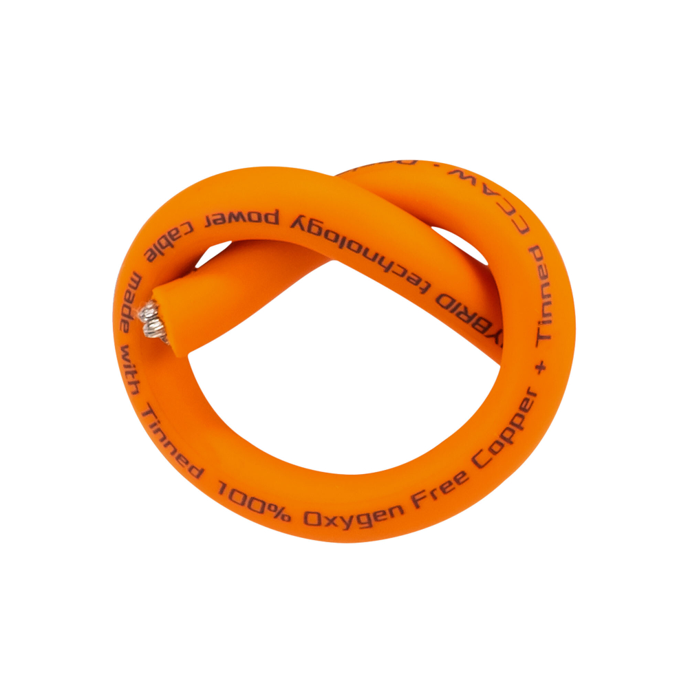 DL Audio Raven Power Cable 8 Ga Orange (10 мм²) силовой кабель (бухта 100 м)
