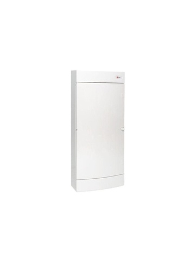 Щит распределительный навесной Unix 4х12мод. IP41 бел. дверь PROxima EKF ux-4x12-nw