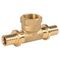 Тройник Royal Thermo ritable аксиальный, латунь ВР 20х3/4х20