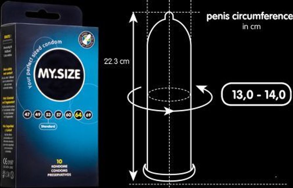 Презервативы My.Size 10 шт. размер 64 мм.