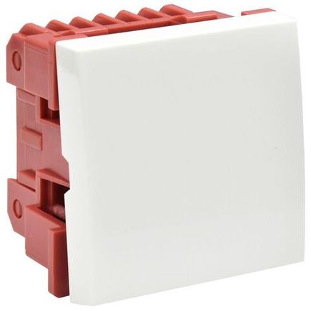 Выключатель 1-кл. 2мод. СП 10А IP20 ВКО-21-00-П бел. PRIMER IEK CKK-40D-VO2-K01