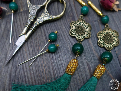 Счетные иглы "Изумрудье"