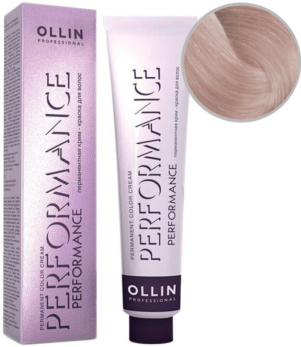 OLLIN PERFORMANCE 10/26 светлый блондин розовый 60мл Перманентная крем-краска для волос