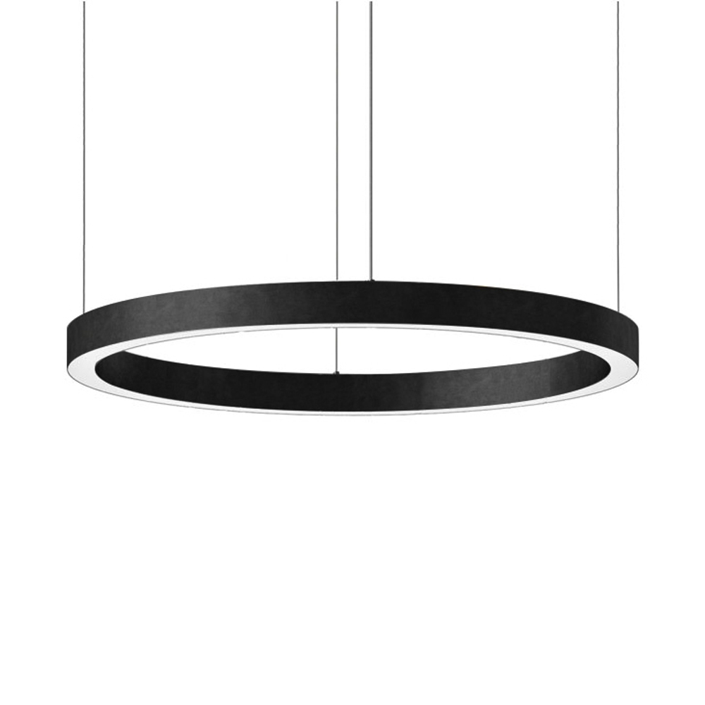 Pendant design lamp  Light Ring by HENGE D120 (Black)