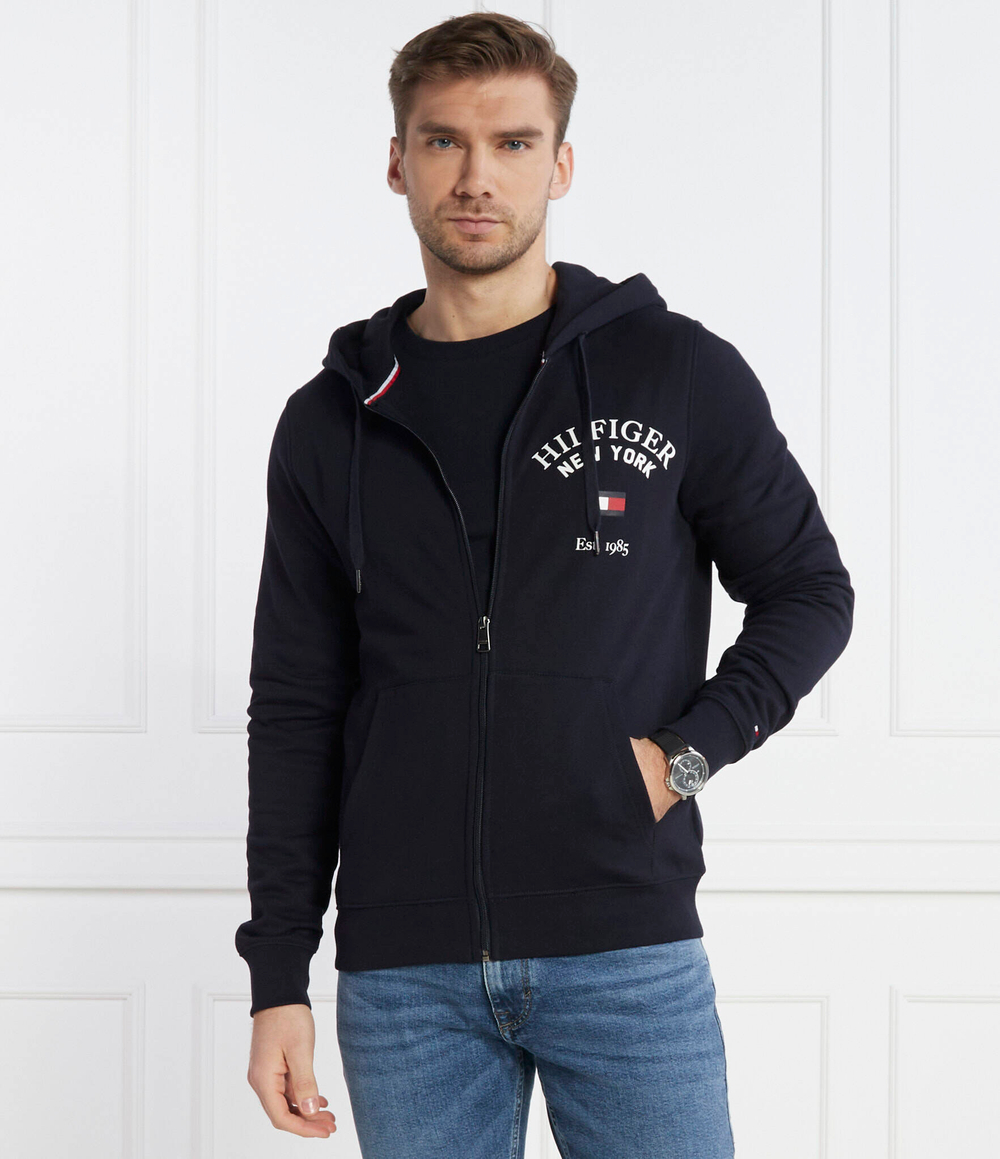 Худи WCC ARCHED VARSITY Tommy Hilfiger - темно-синий(MW0MW33644)